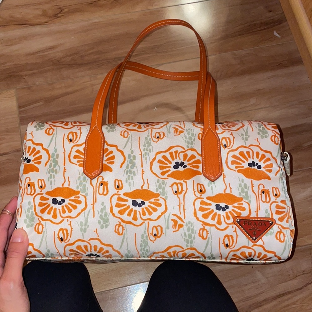 Prada Nylon Bauletto Bag